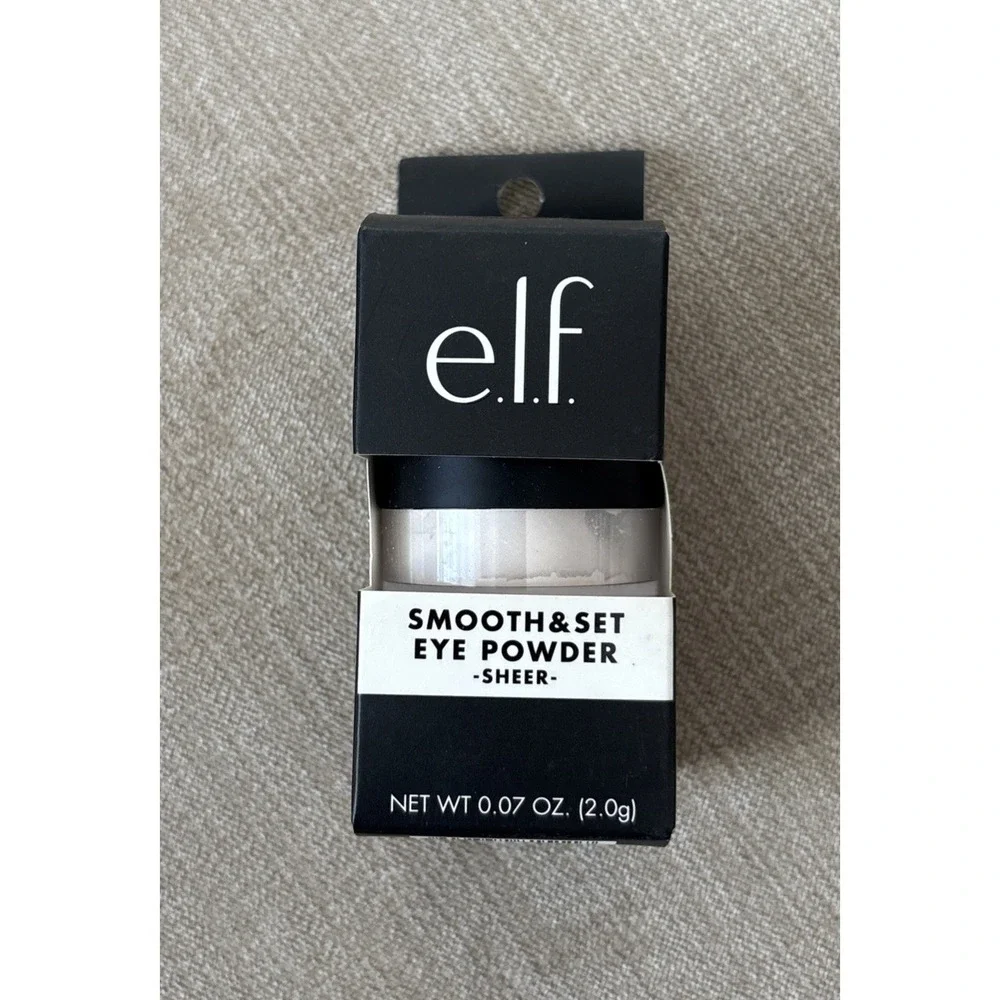ELF Smooth & Set Eye Powder Sheer 815111 .07 Oz. E.L.F. NEW Boxed Discontinued